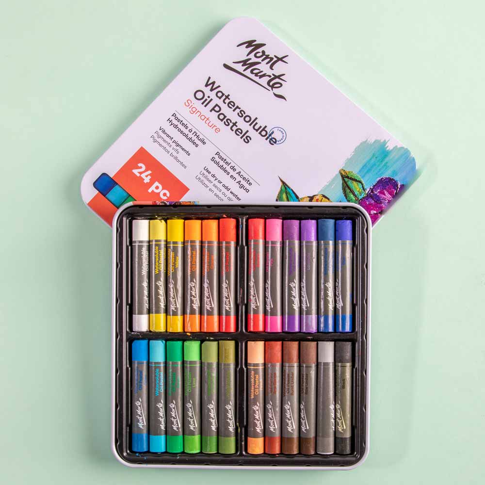 Watersoluble Oil Pastels 24pc