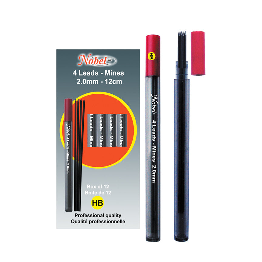 Graphite 2mm Leads 4pks