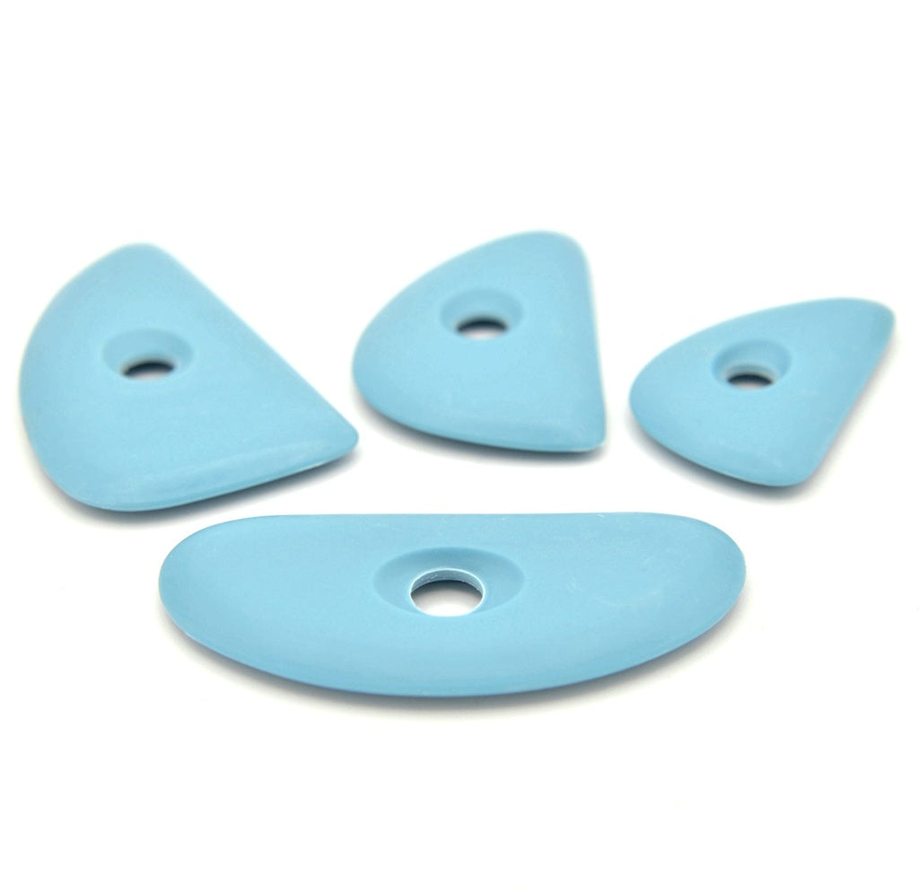 Clay Rib Silicone 4-set Asstd