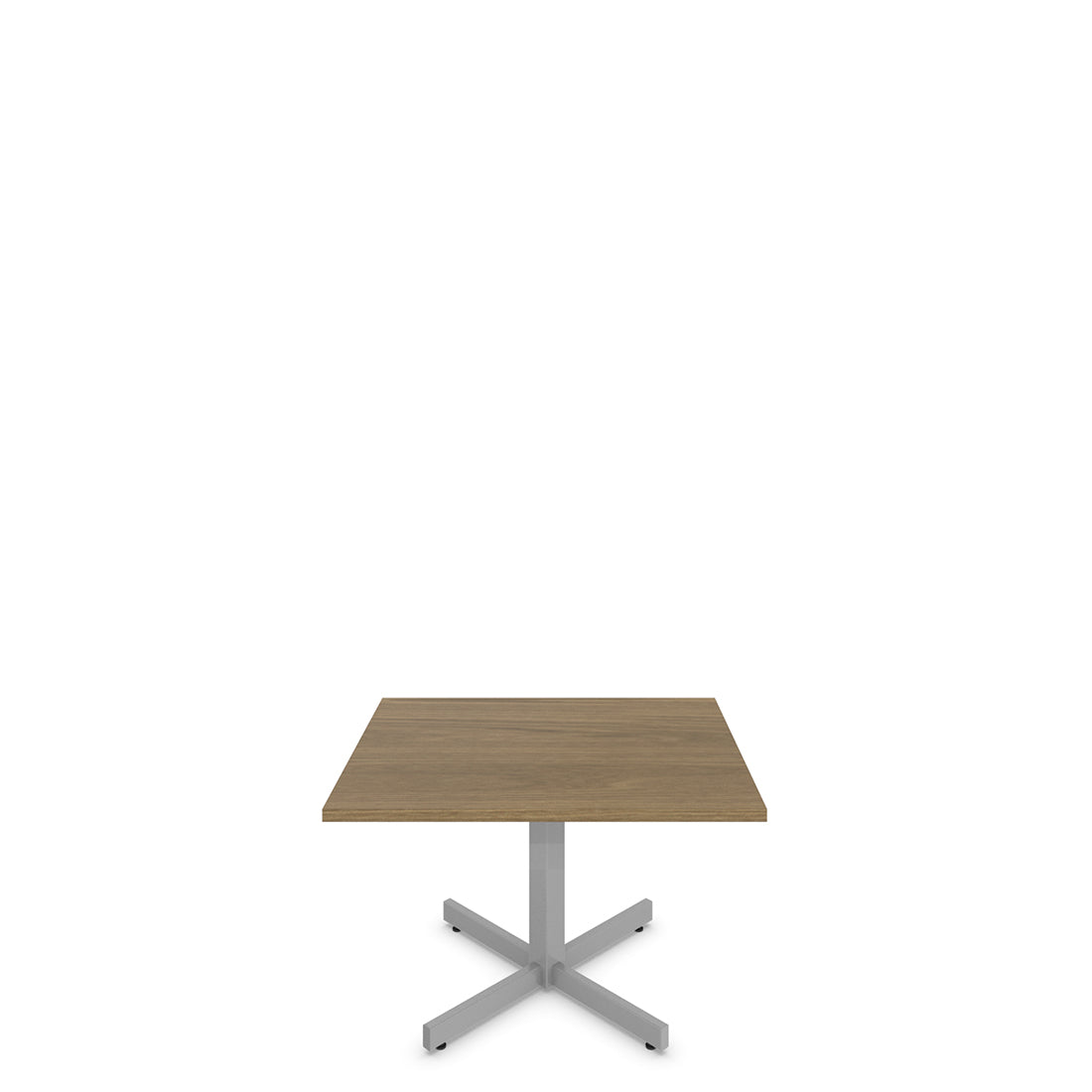 Offices To Go Newland Multi-Purpose Table with X-Base — 36" – 36" square coffee table
