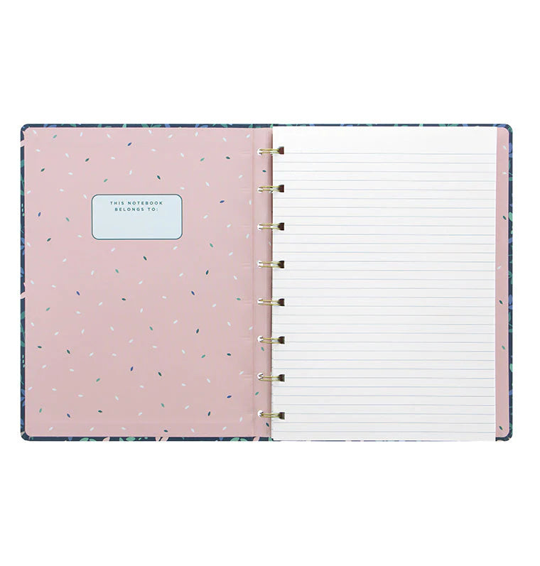 Filofax Notebook A5 Refillable – Garden Collection, Dusk