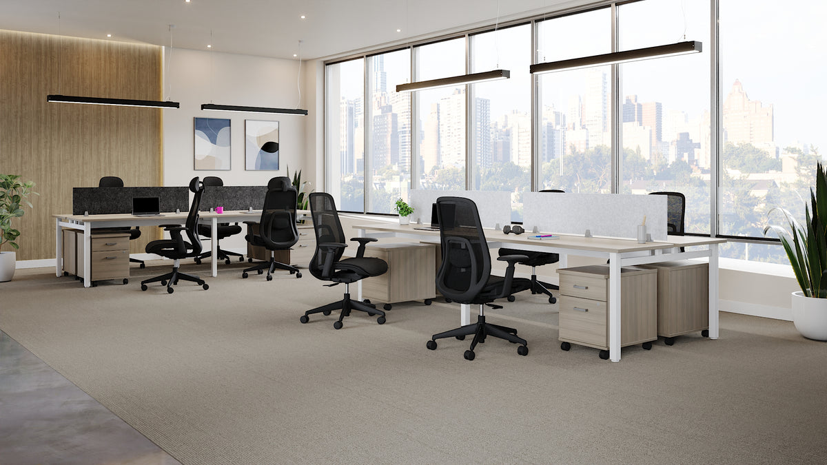 Offices To Go Fame Mesh High Back Synchro-Tilter