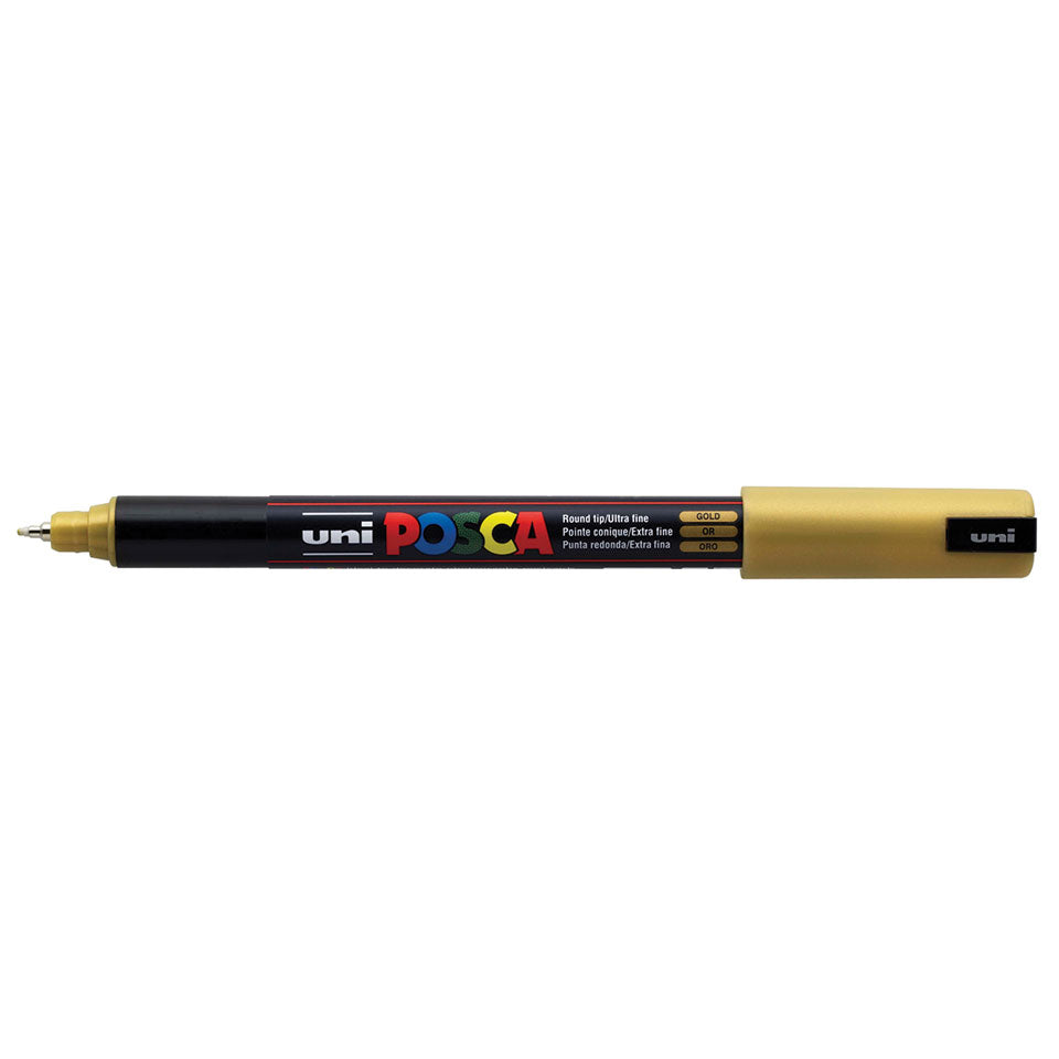 POSCA PC-1MR Ultra-Fine Paint Marker – Gold 25