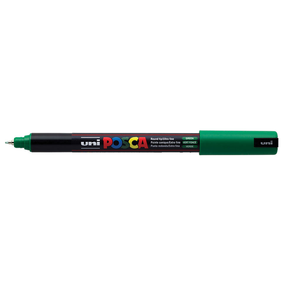 POSCA PC-1MR Ultra-Fine Paint Marker – Green 06