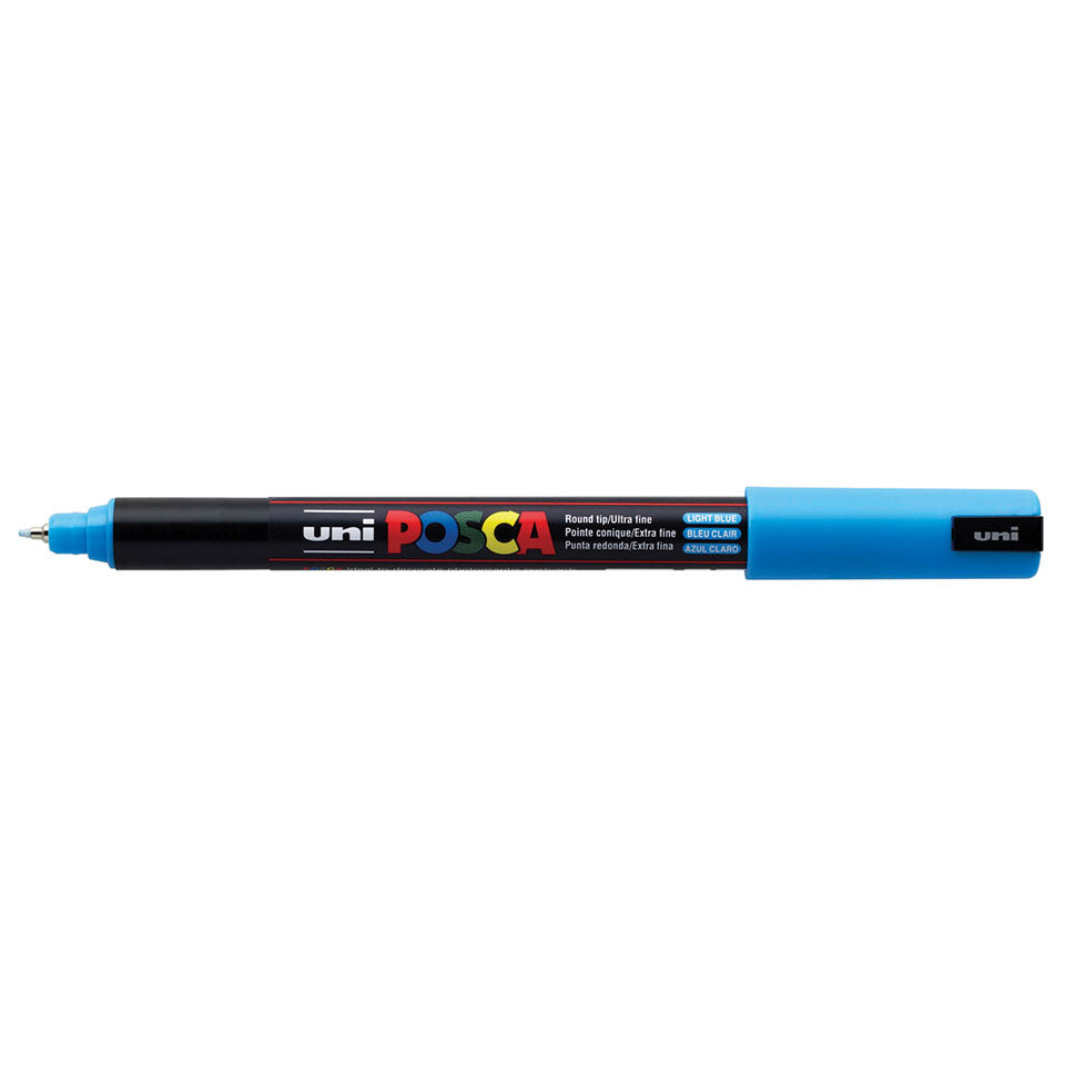 POSCA PC-1MR Ultra-Fine Paint Marker – Light Blue 08