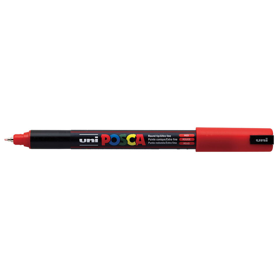 POSCA PC-1MR Ultra-Fine Paint Marker – Red 15