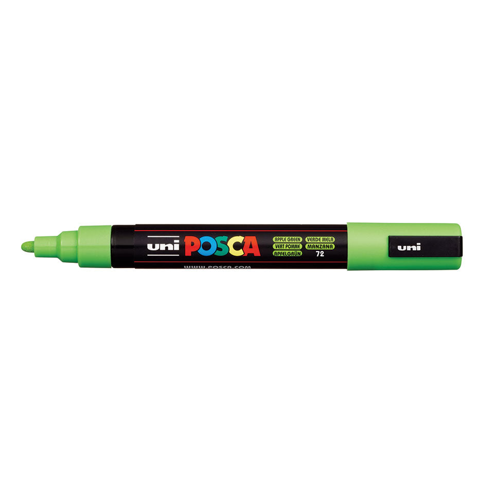 POSCA PC-5M Medium Paint Marker – Apple Green 72