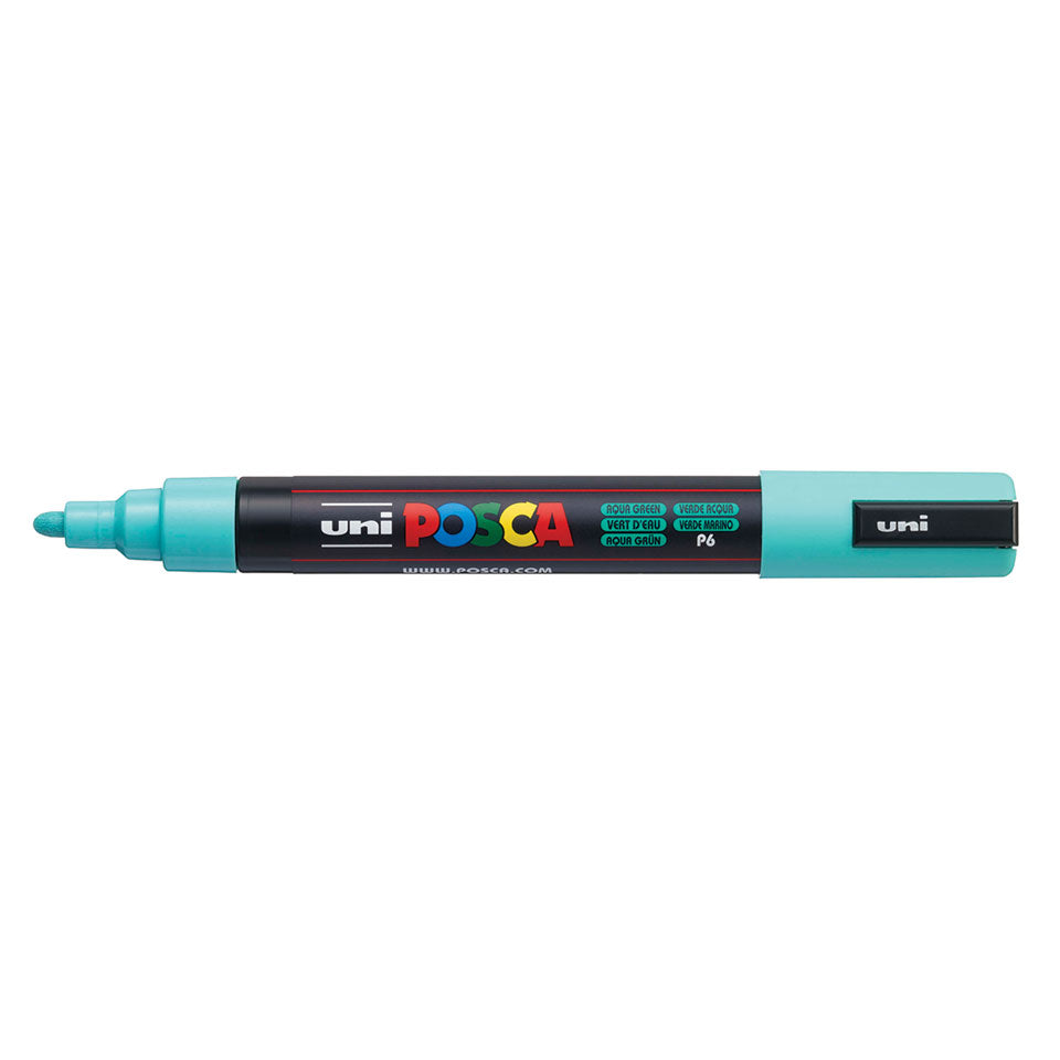 POSCA PC-5M Medium Paint Marker – Aqua Green P6