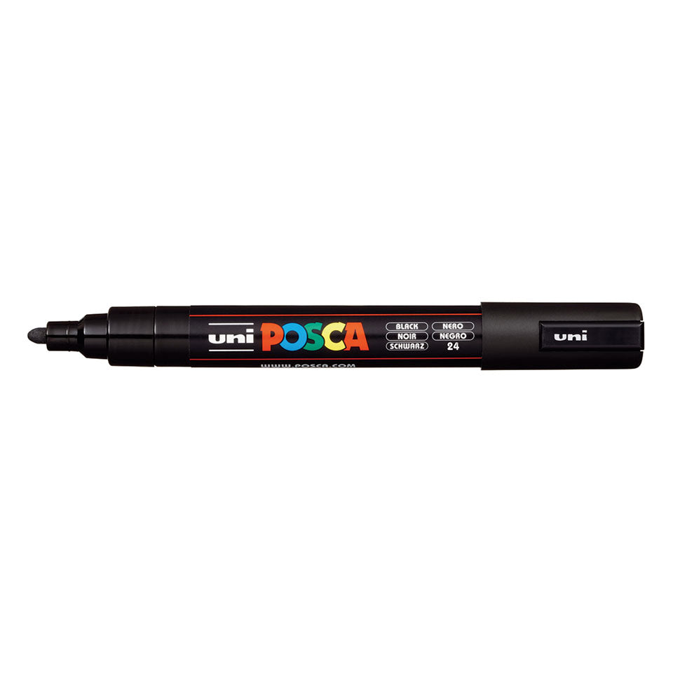 POSCA PC-5M Medium Paint Marker – Black 24