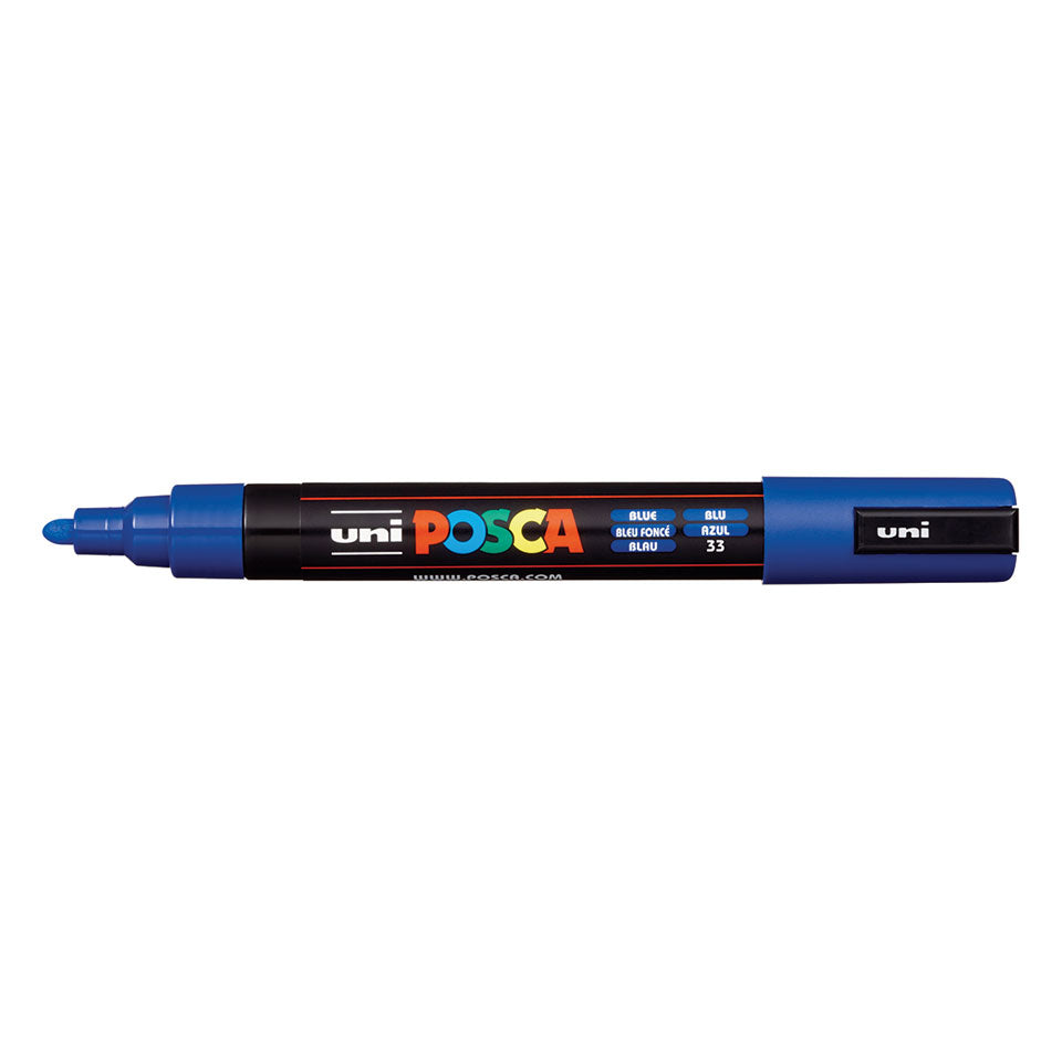 POSCA PC-5M Medium Paint Marker – Blue 33