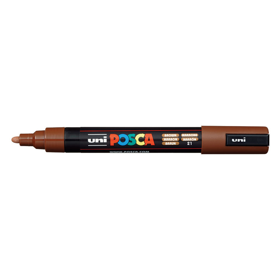 POSCA PC-5M Medium Paint Marker – Brown 21