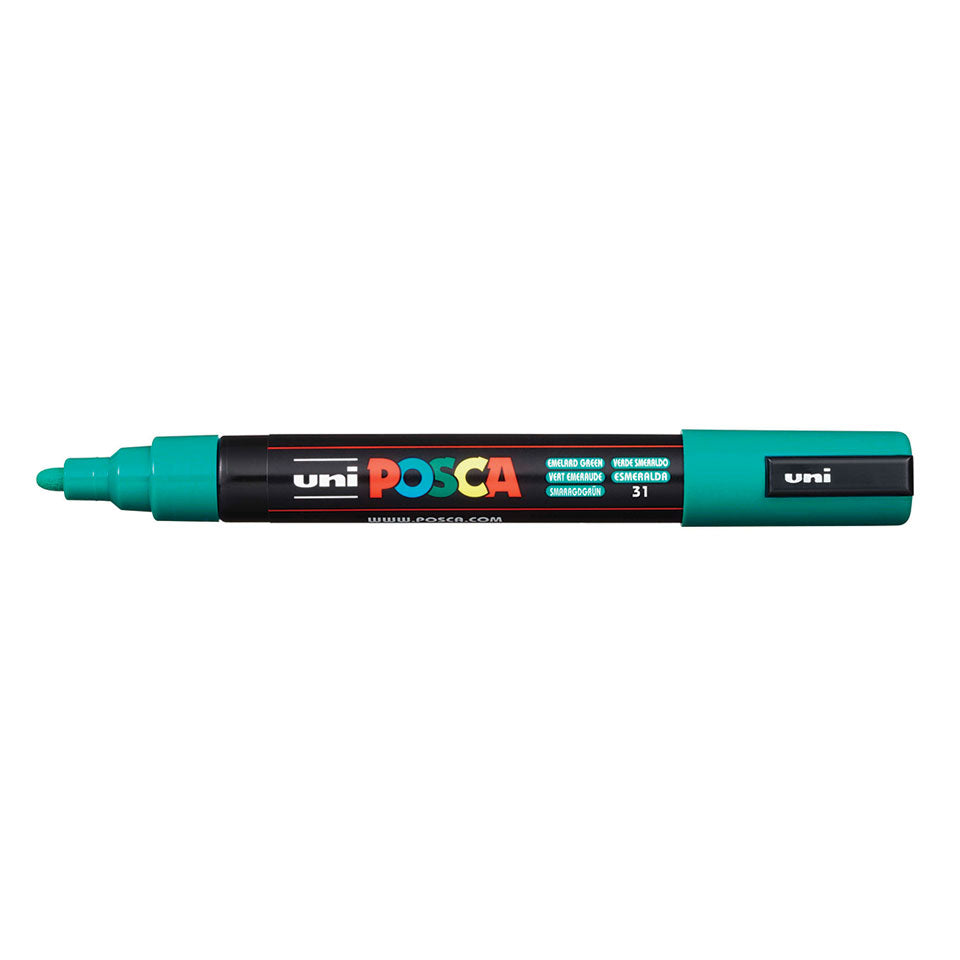 POSCA PC-5M Medium Paint Marker – Emerald Green 31
