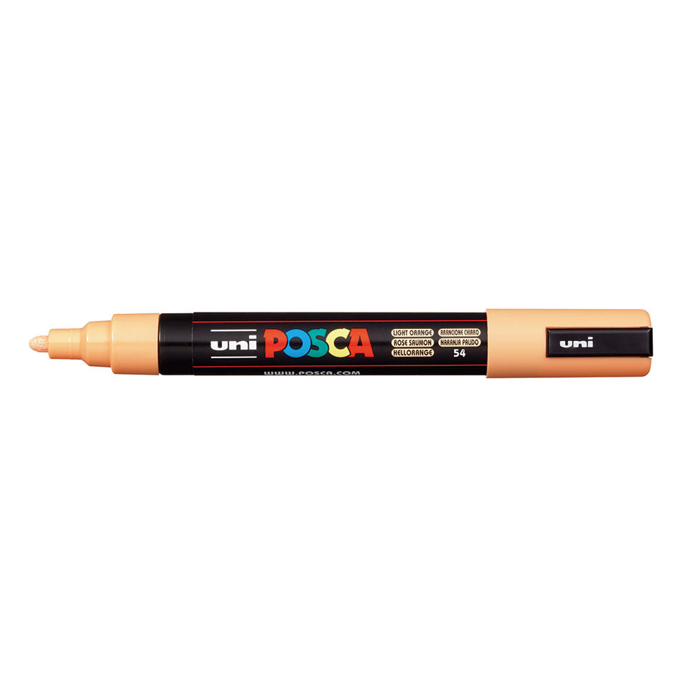 POSCA PC-5M Medium Paint Marker – Light Orange 54