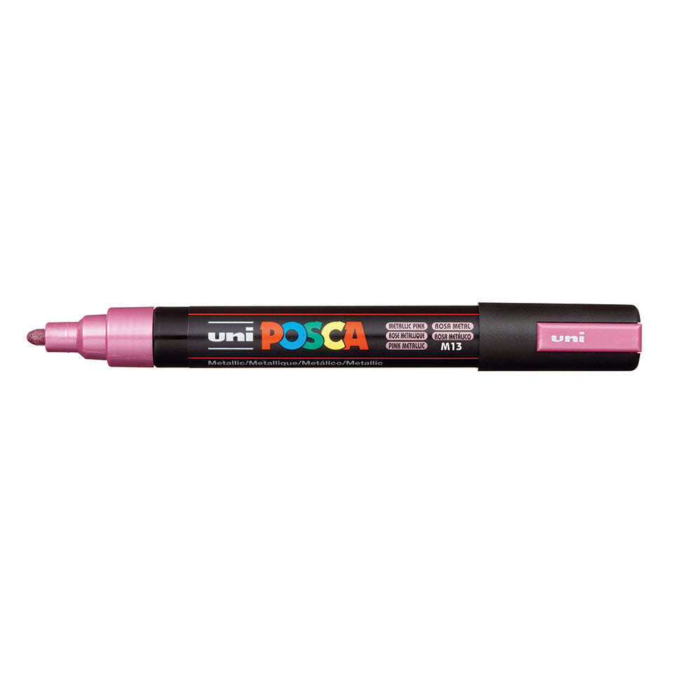 POSCA PC-5M Medium Paint Marker – Metallic Pink M13