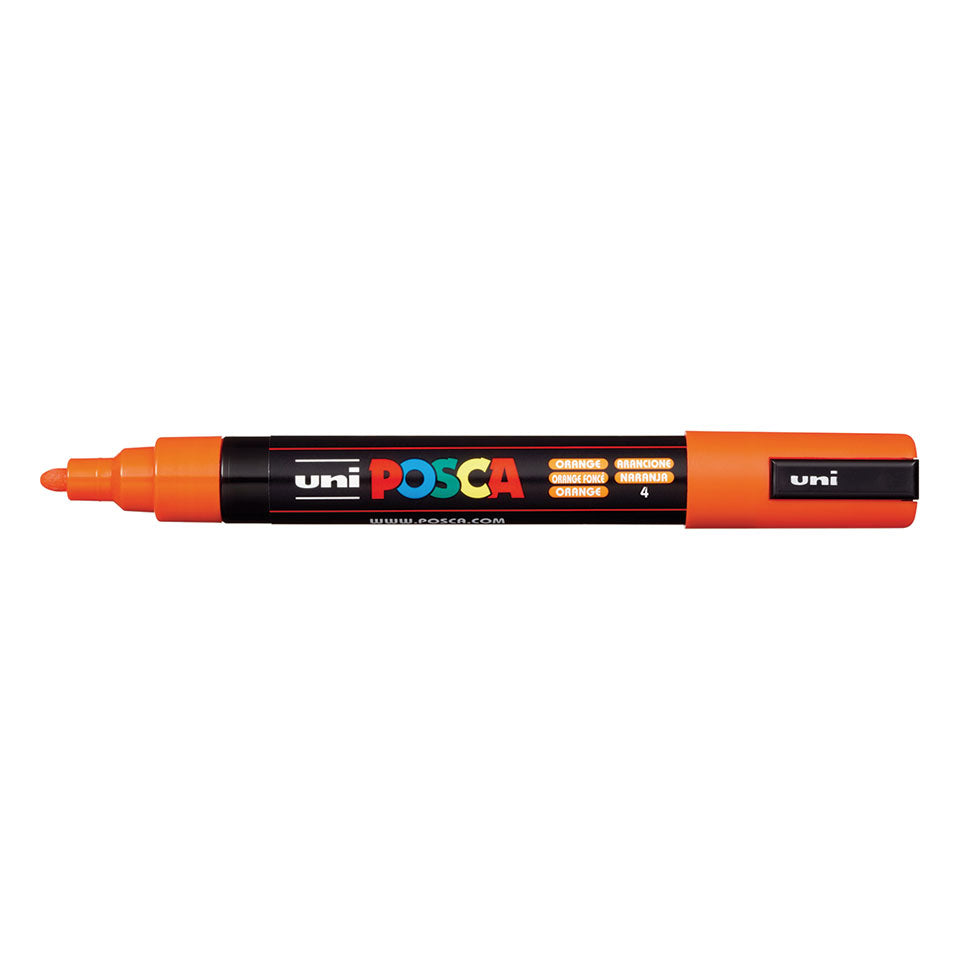 POSCA PC-5M Medium Paint Marker – Orange 04