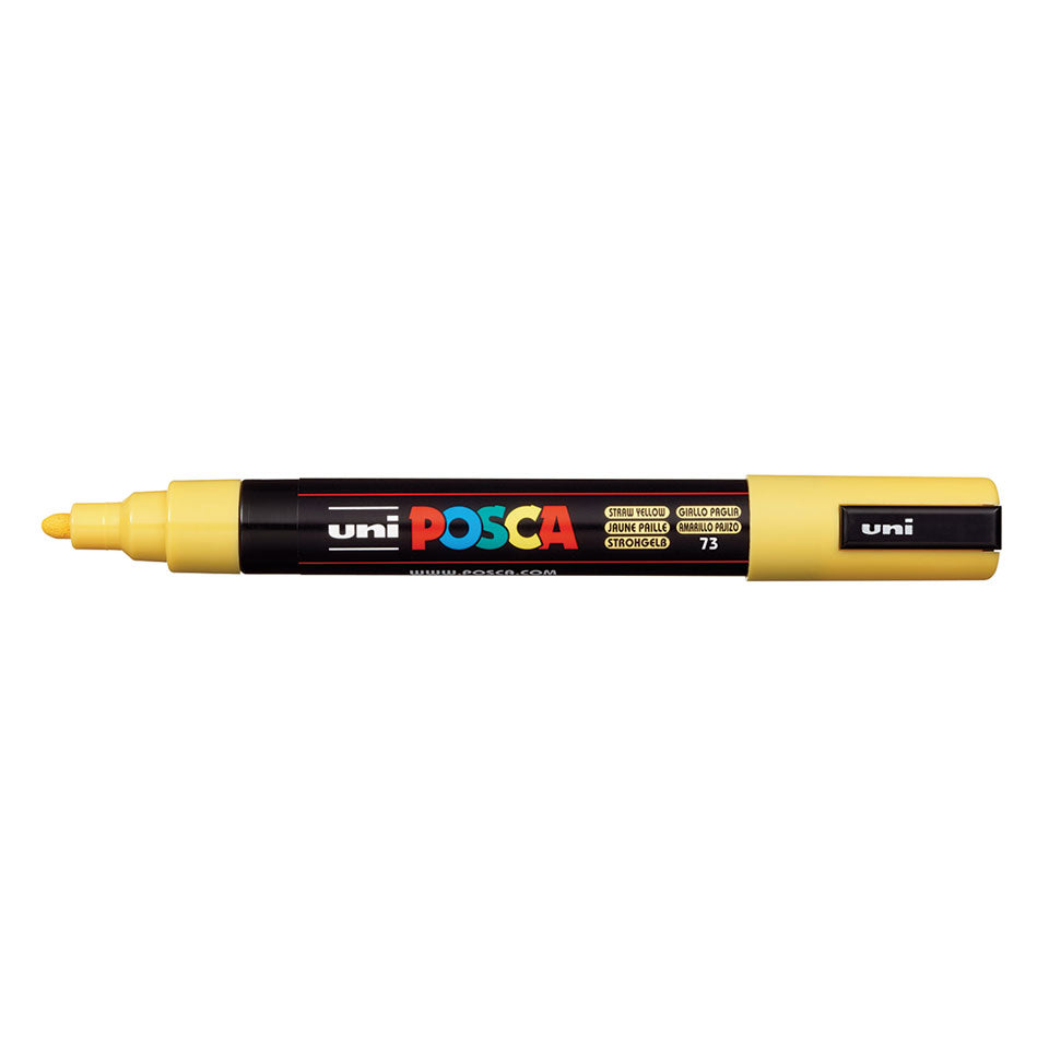 POSCA PC-5M Medium Paint Marker – Straw Yellow 73