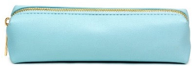 PENCIL CASE SLIM BLUE 2"X8"