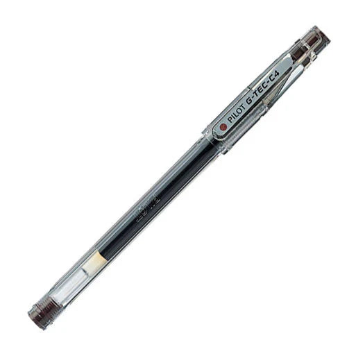 Pilot G-Tec C4 Roller Pen 0.4mm Black - BLGC4B