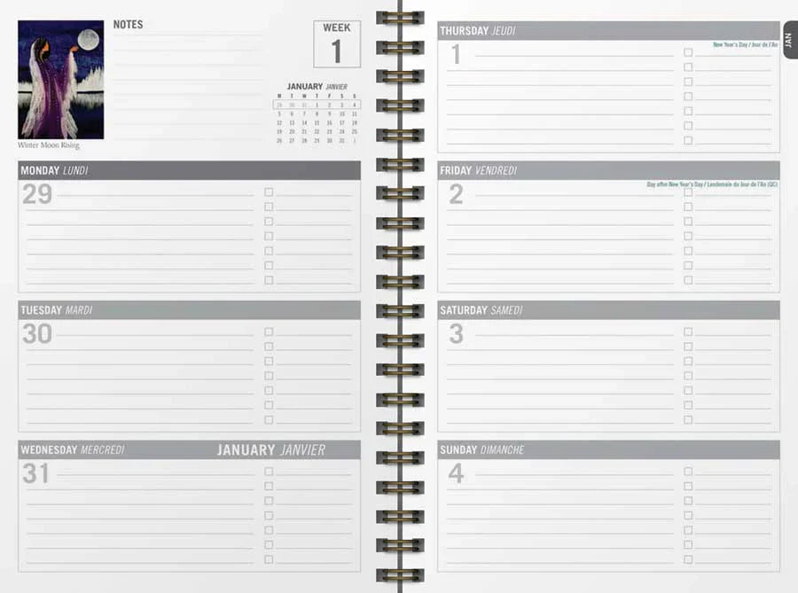 Indigenous Collection 2026 Weekly Planners