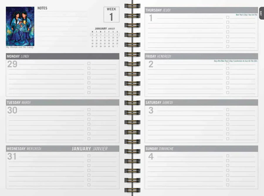 Indigenous Collection 2026 Weekly Planners