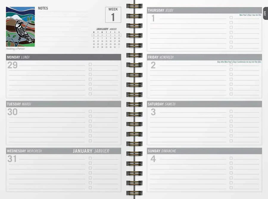 Indigenous Collection 2026 Weekly Planners