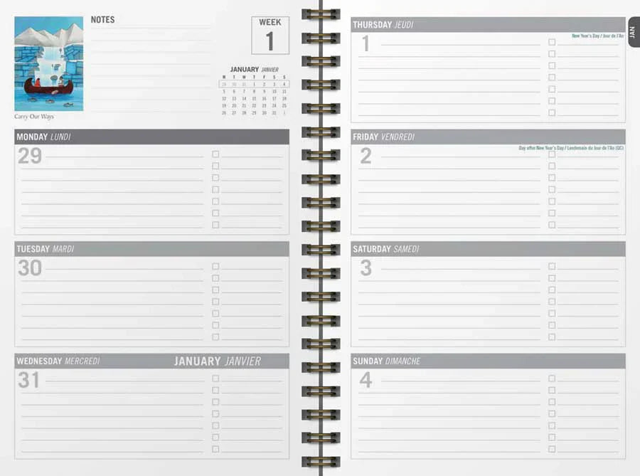 Indigenous Collection 2026 Weekly Planners