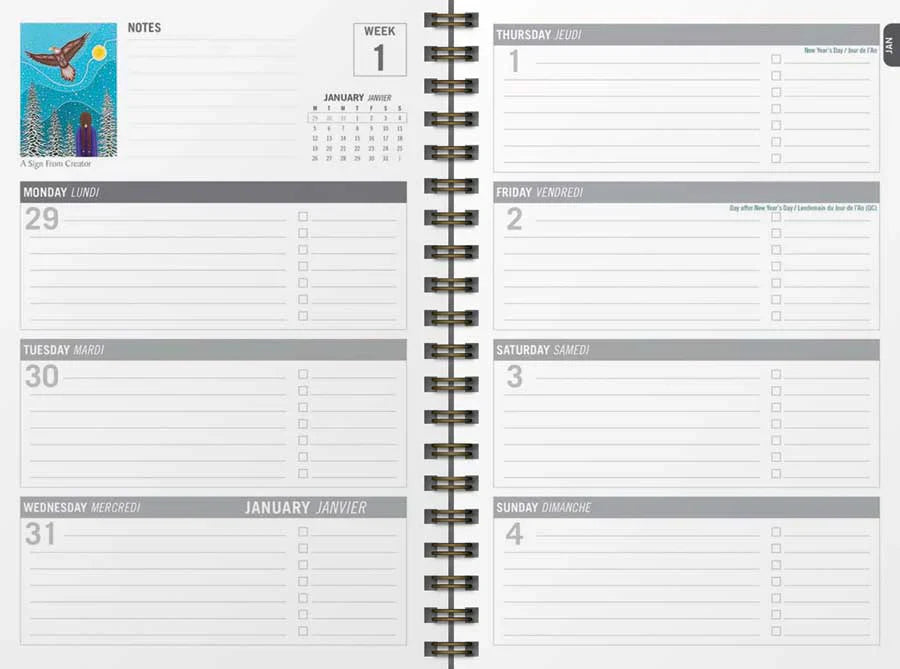 Indigenous Collection 2026 Weekly Planners