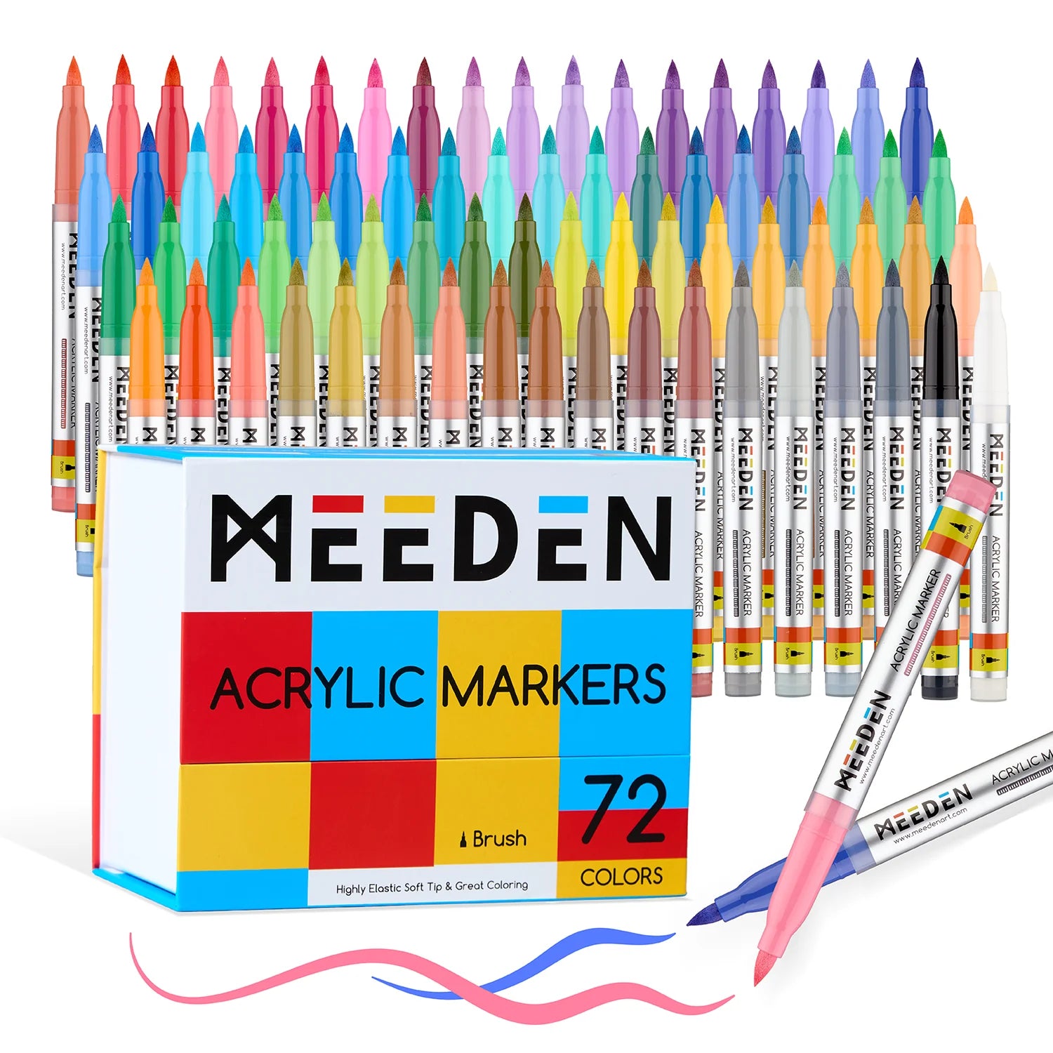 Meeden Acrylic Marker Sets / Brush Tip