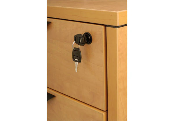 Heartwood Replacement Lock Cores - 3 Keyed Alike - 6 Keys Total - Black