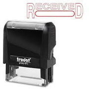 Trodat Red Received Self Inking Stamp - TRO11333