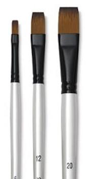 Simply Simmons Short Taklon Brushes