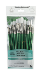 Value Brush Sets / Firm / White Bristles