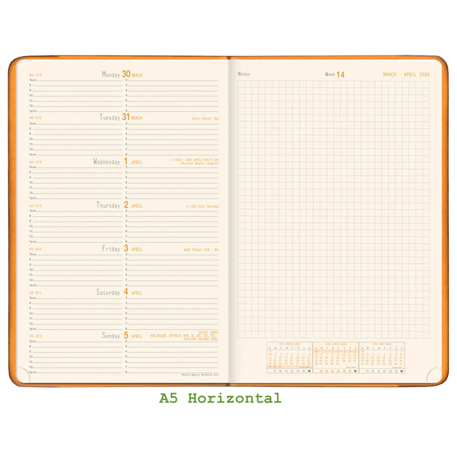 Rhodia Webplanner 2027 — Weekly
