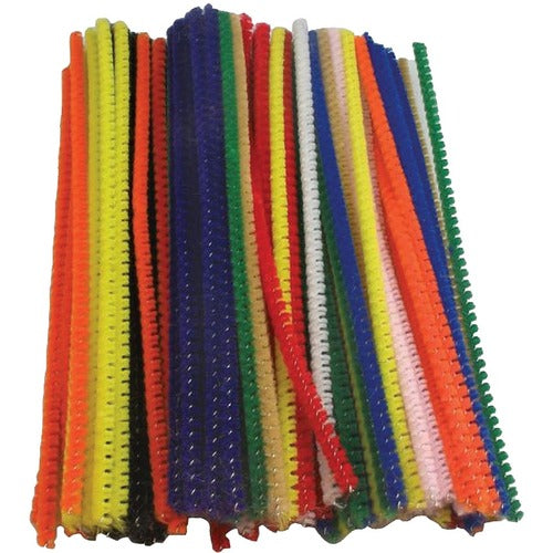 Pipe Cleaners - Chenille Stems 6" Assorted 100/pack