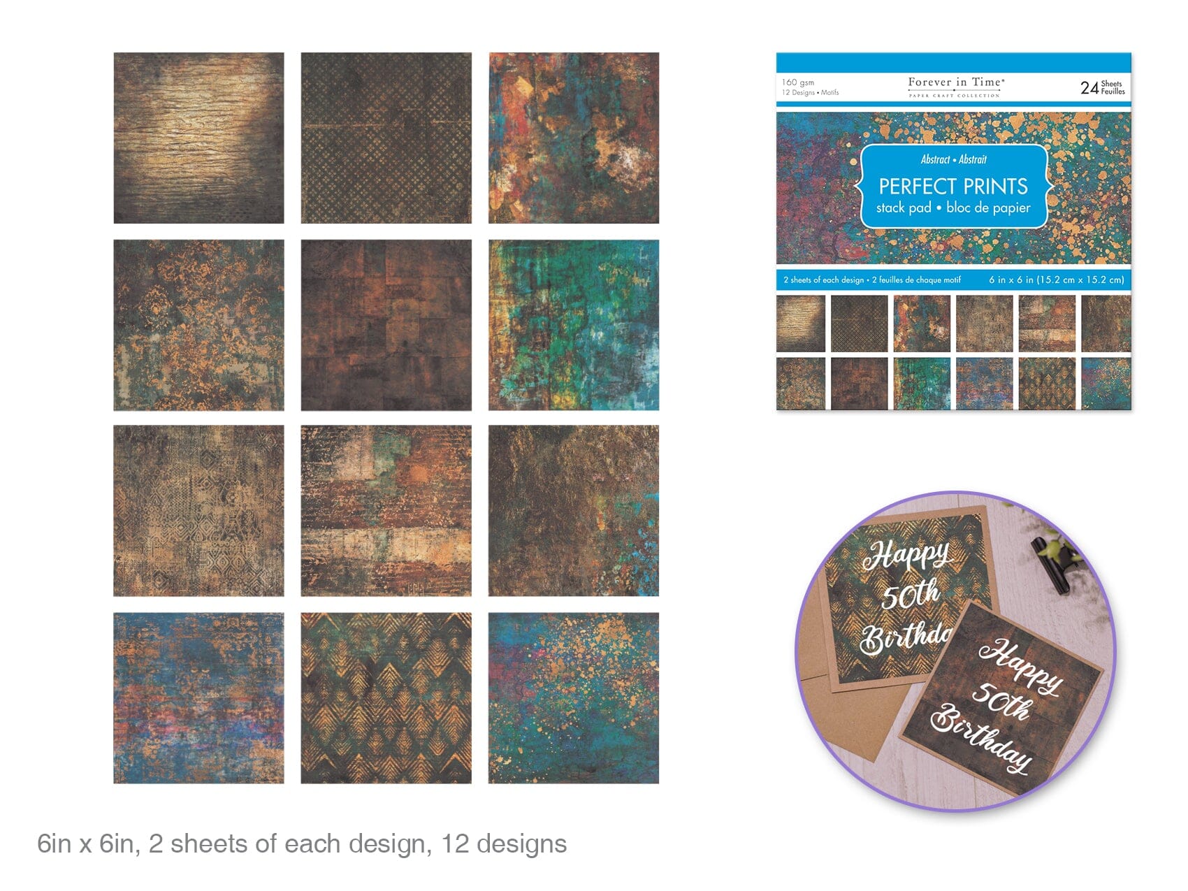 Perfect Prints 6" Paper Pads