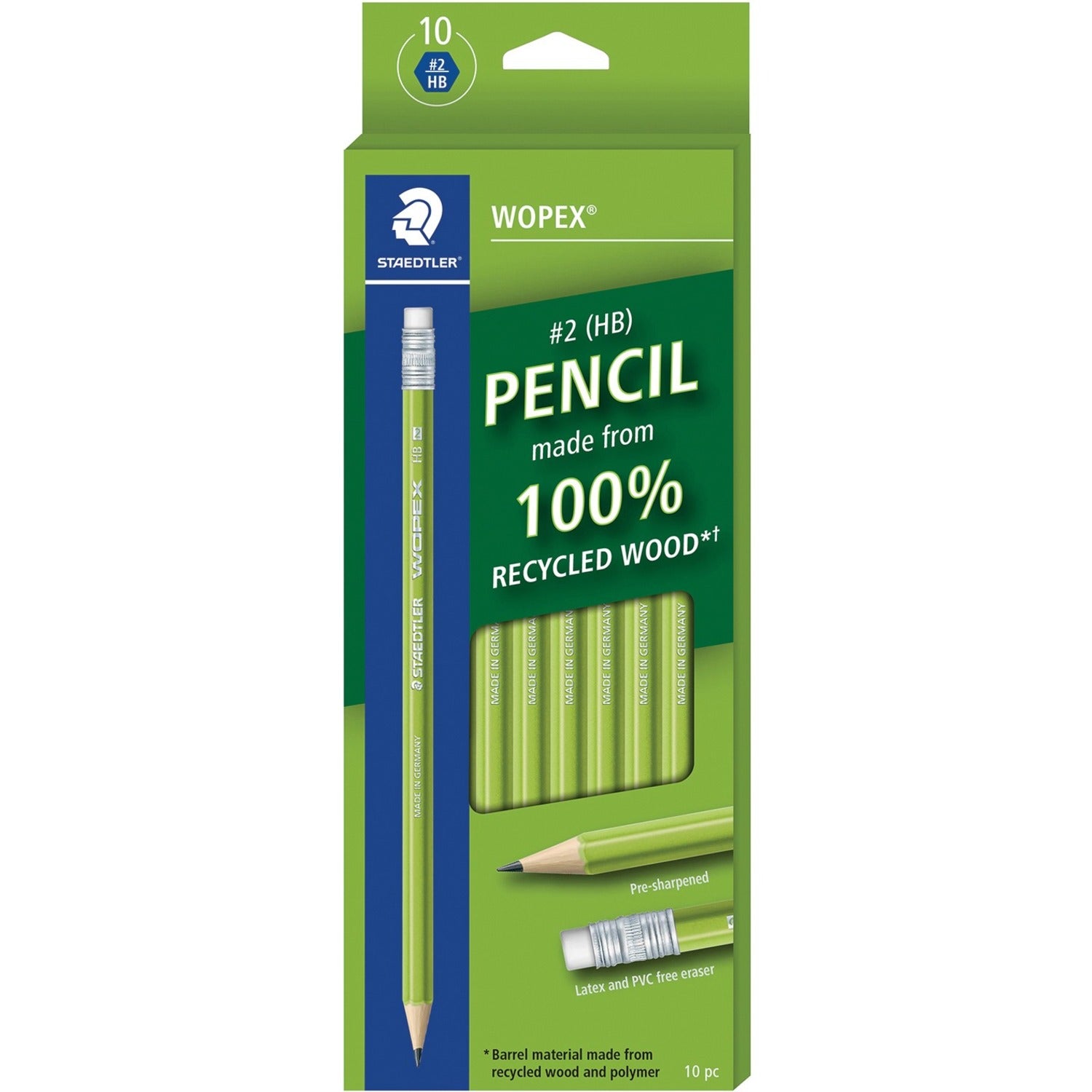 Staedtler WOPEX Pencils - 10/Box