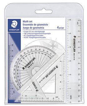 Staedtler 4 Piece Geometry Math Set