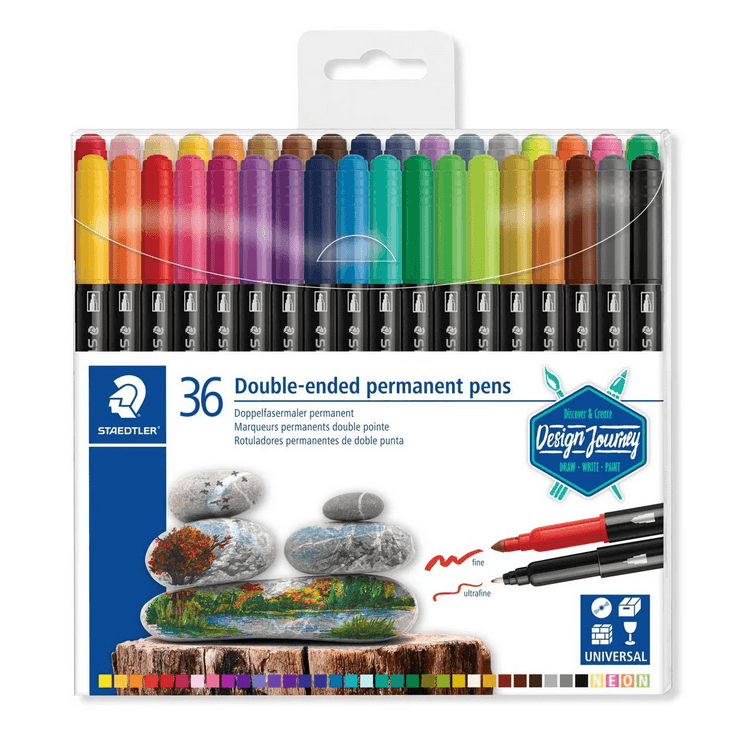 Twin-Tip Permanent Pen Sets