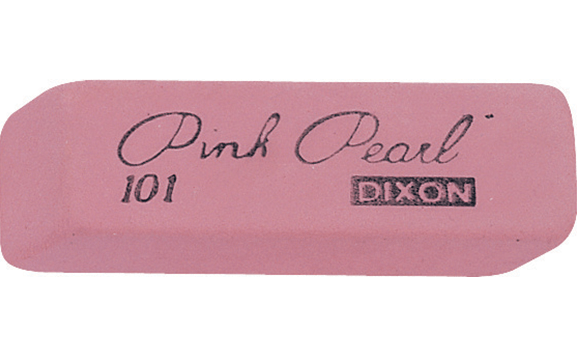 Pink Pearl Eraser Large 101