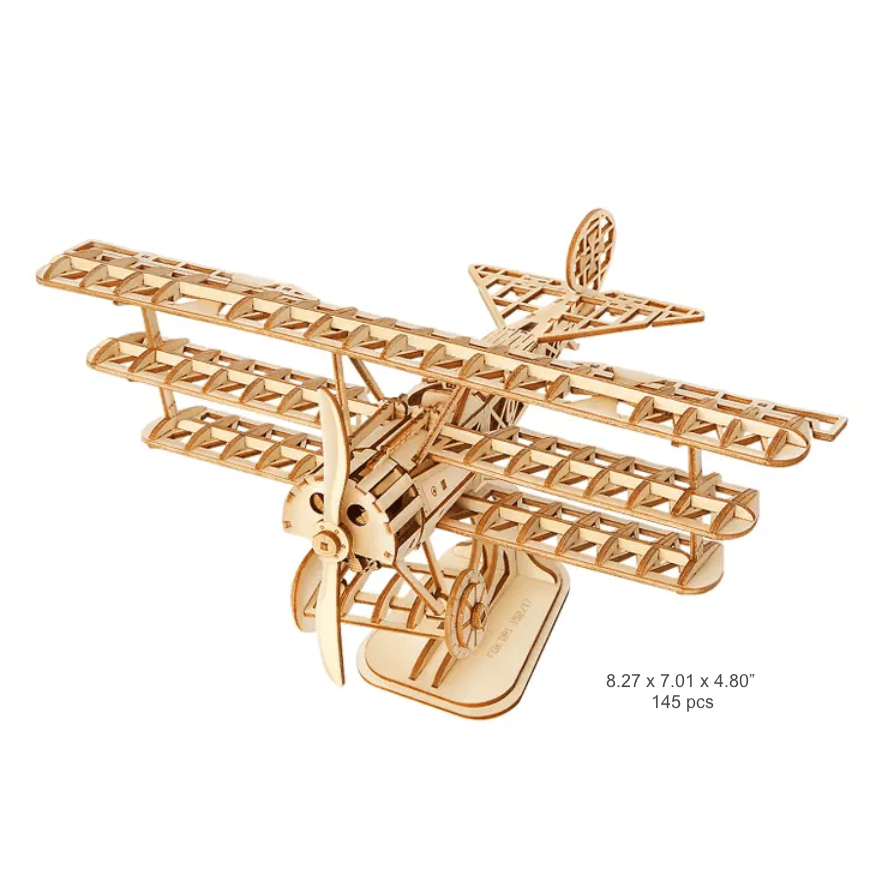 3D Vintage Wood Model Kits