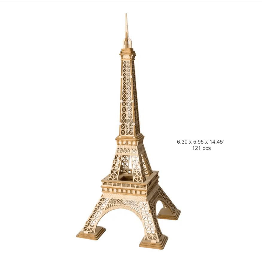 3D Vintage Wood Model Kits