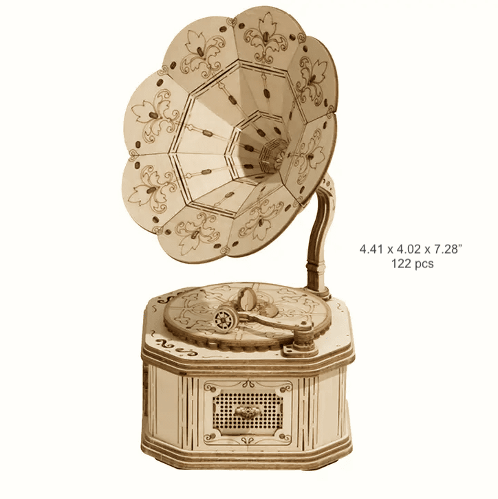 3D Vintage Wood Model Kits