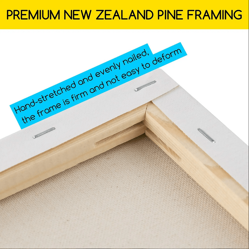 Stretched Canvas 10pc Multi-Pack