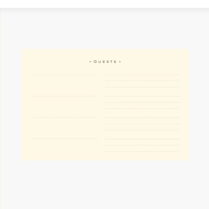 Guest Books