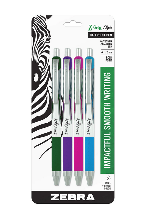 Z-Grip Flight Pen 4pks