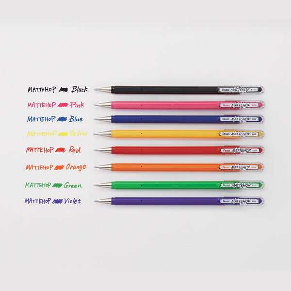 Pentel Mattehop Gel Pens