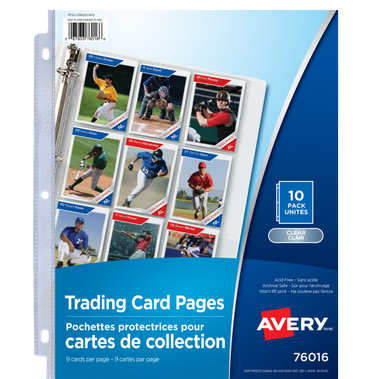 Avery® Trading Card Pages