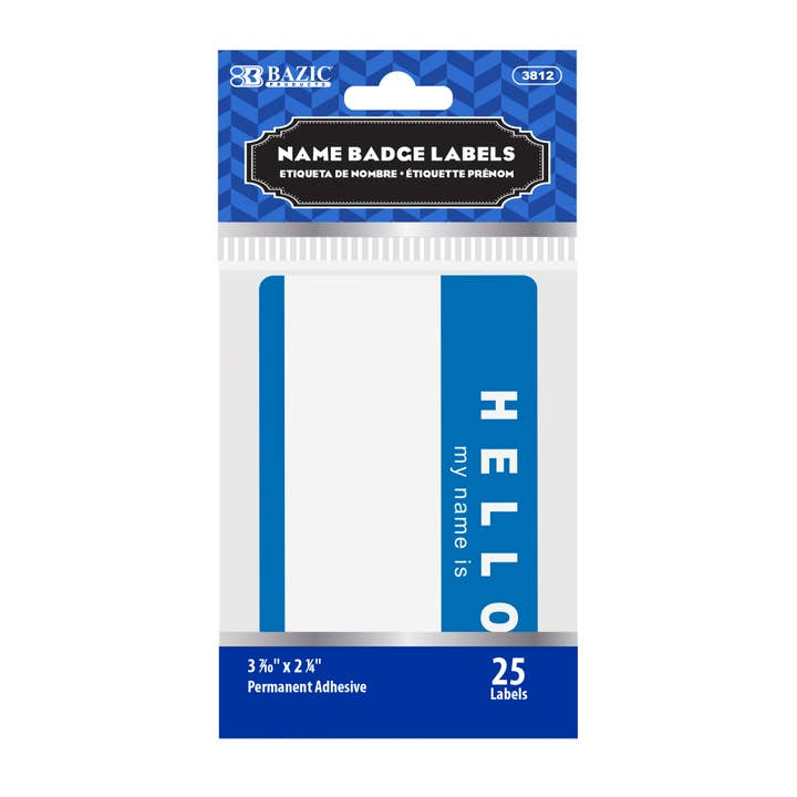 Hello My Name Is Labels