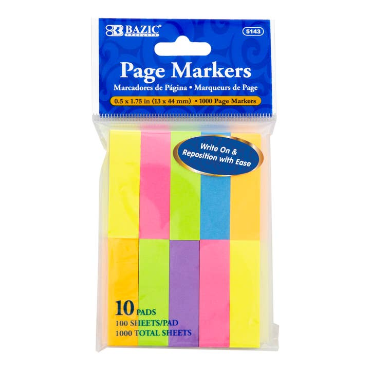 Page Markers 1000pc