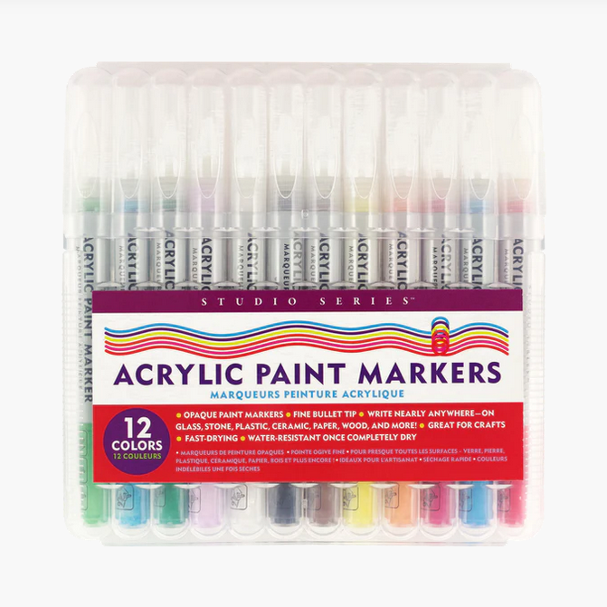 Acrylic Paint Marker 12 Set